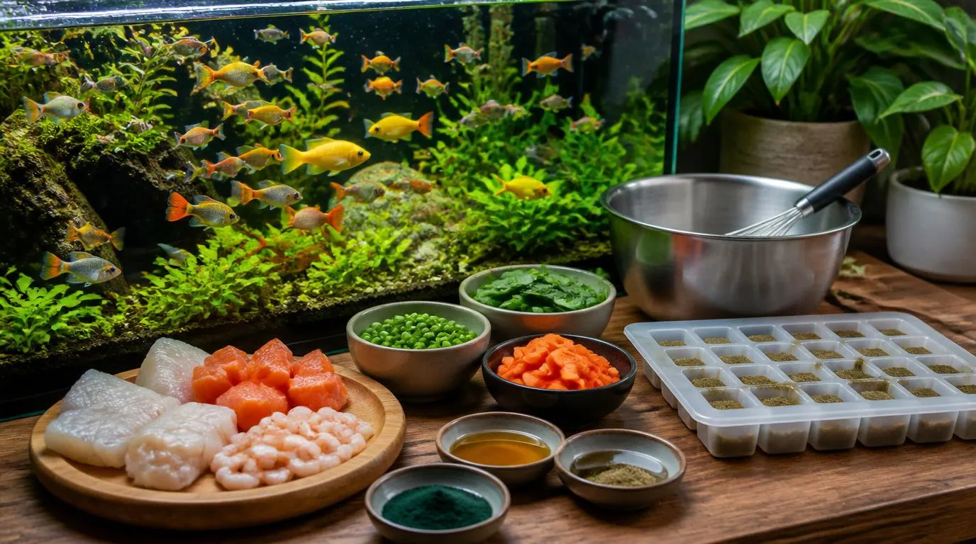 How to Make Homemade Fish Food for Tropical Fish